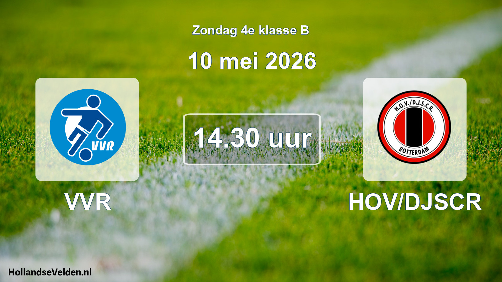 Scheduled Match: VVR - HOV/DJSCR (10 May 2026)