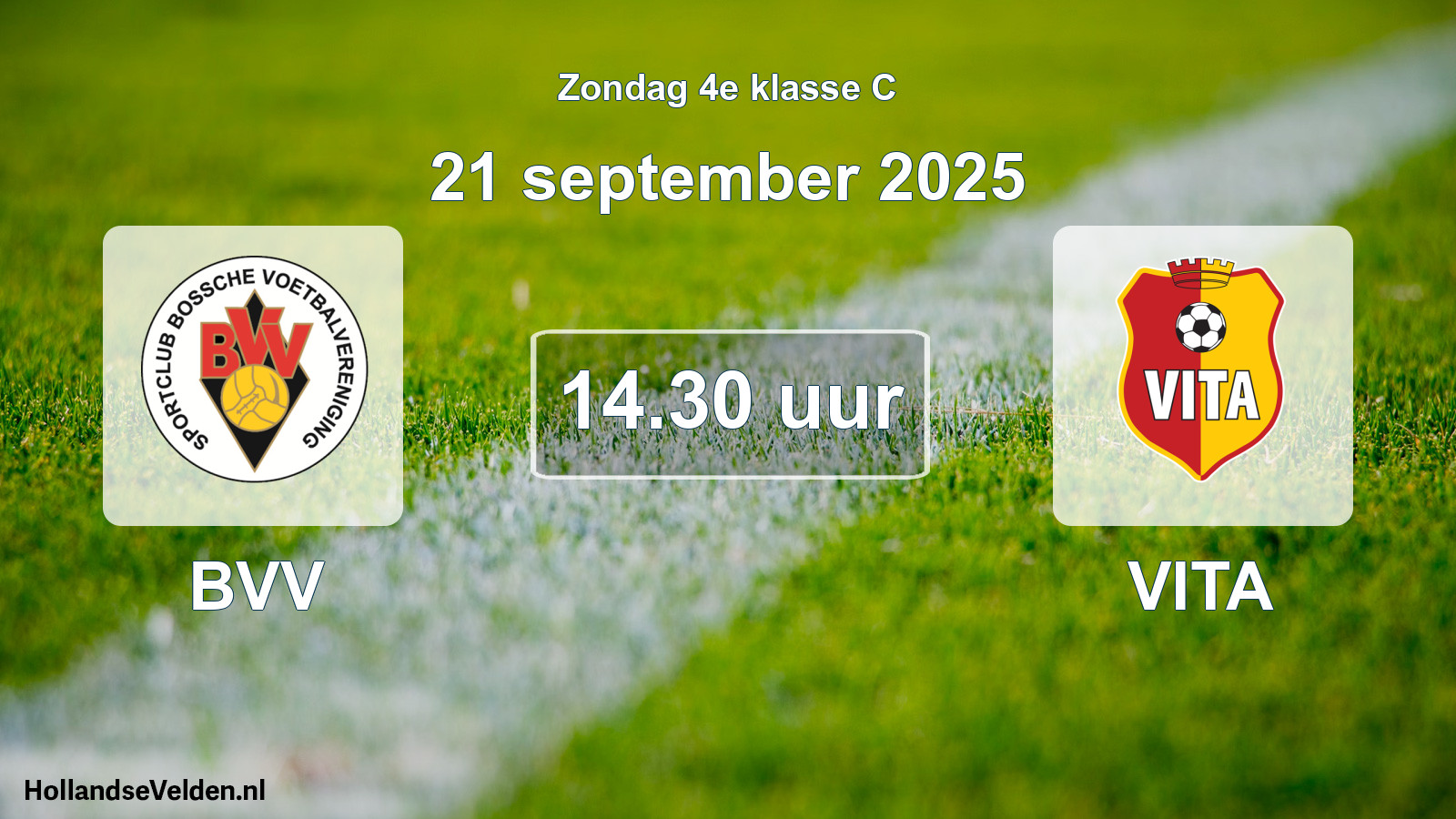 Scheduled Match: BVV - VITA (21 September 2025)