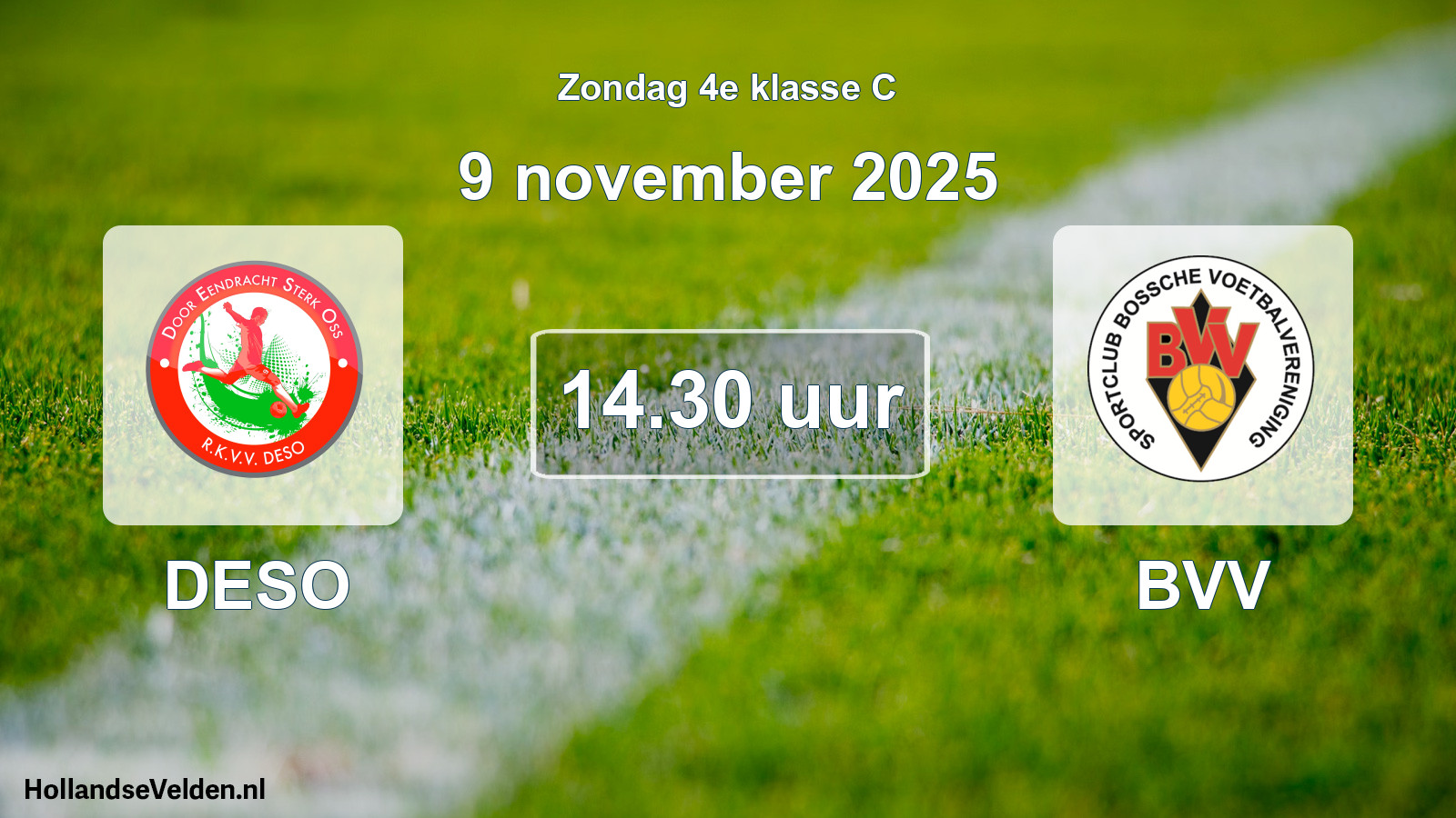 Scheduled Match: DESO - BVV (9 November 2025)