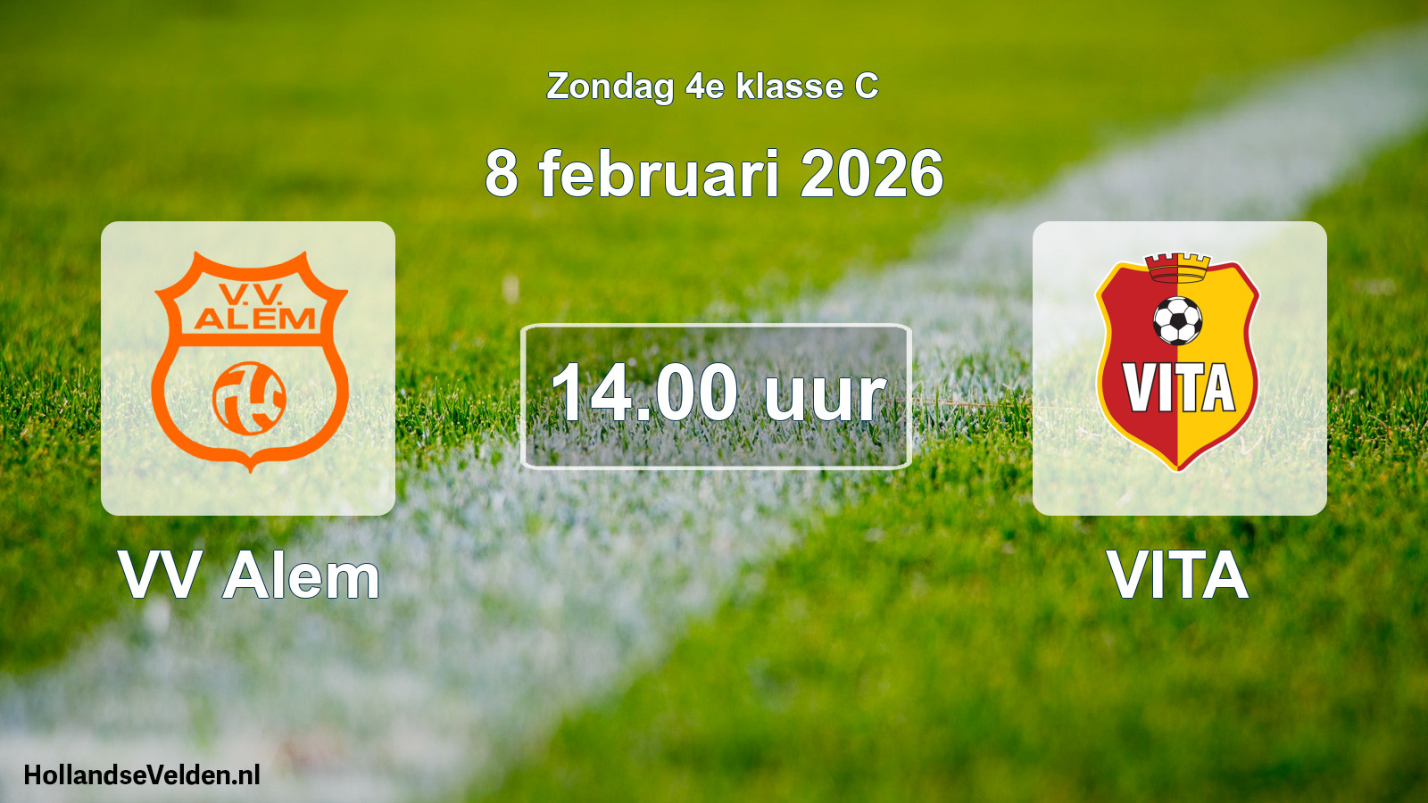 Scheduled Match: VV Alem - VITA (8 February 2026)