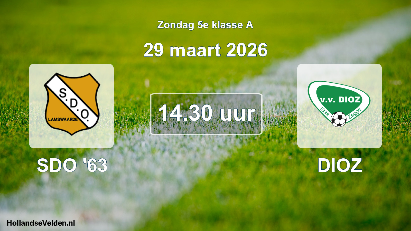 Scheduled Match: SDO '63 - DIOZ (29 March 2026)