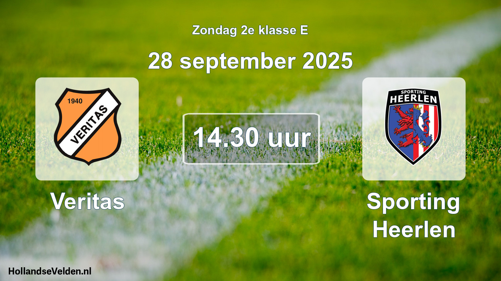 Scheduled Match: Veritas - Sporting Heerlen (28 September 2025)
