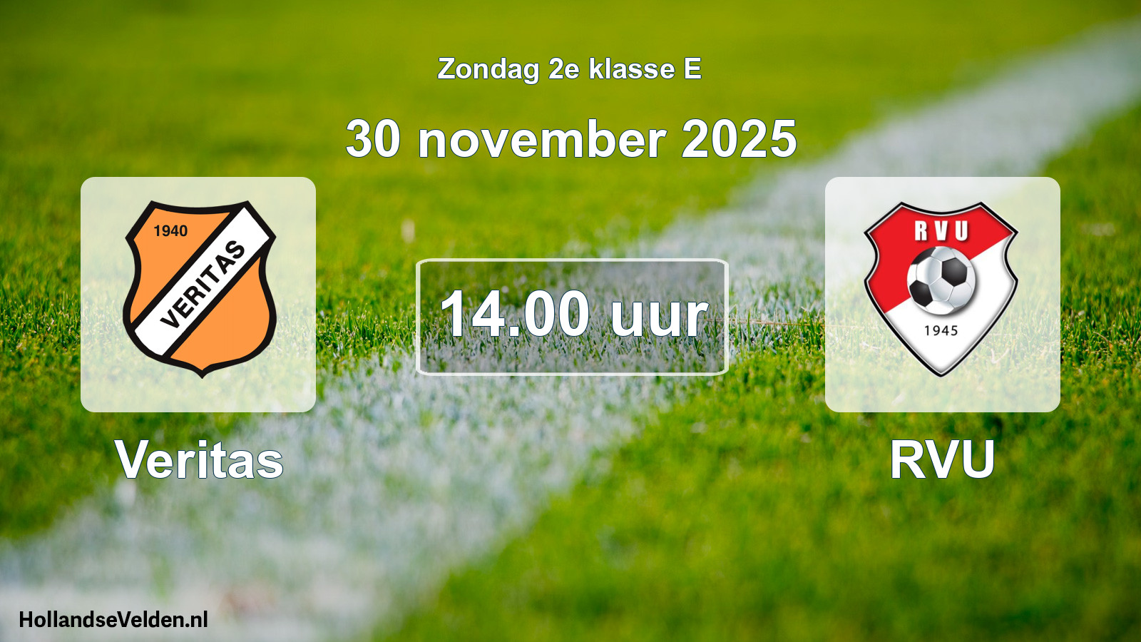 Scheduled Match: Veritas - RVU (30 November 2025)
