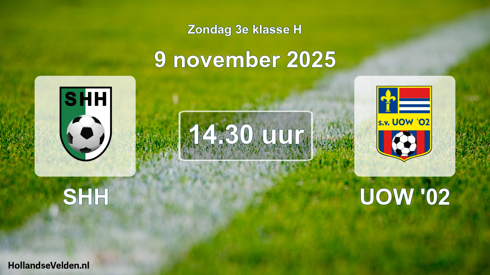 Scheduled Match: SHH - UOW '02 (9 November 2025)