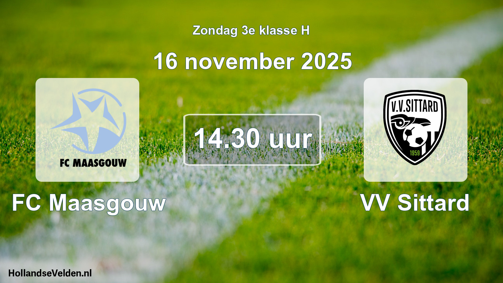 Scheduled Match: FC Maasgouw - VV Sittard (16 November 2025)