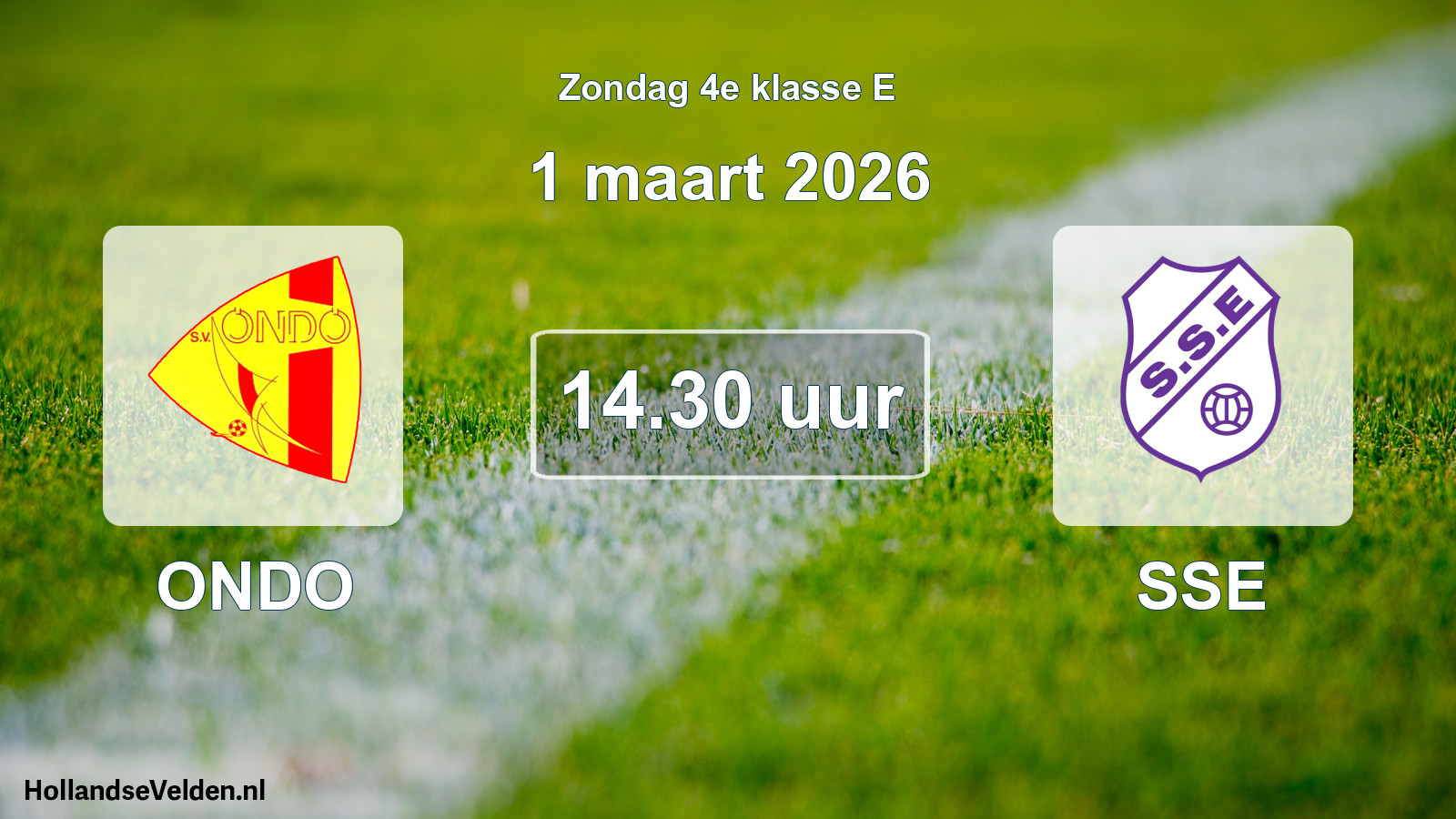Scheduled Match: ONDO - SSE (1 March 2026)