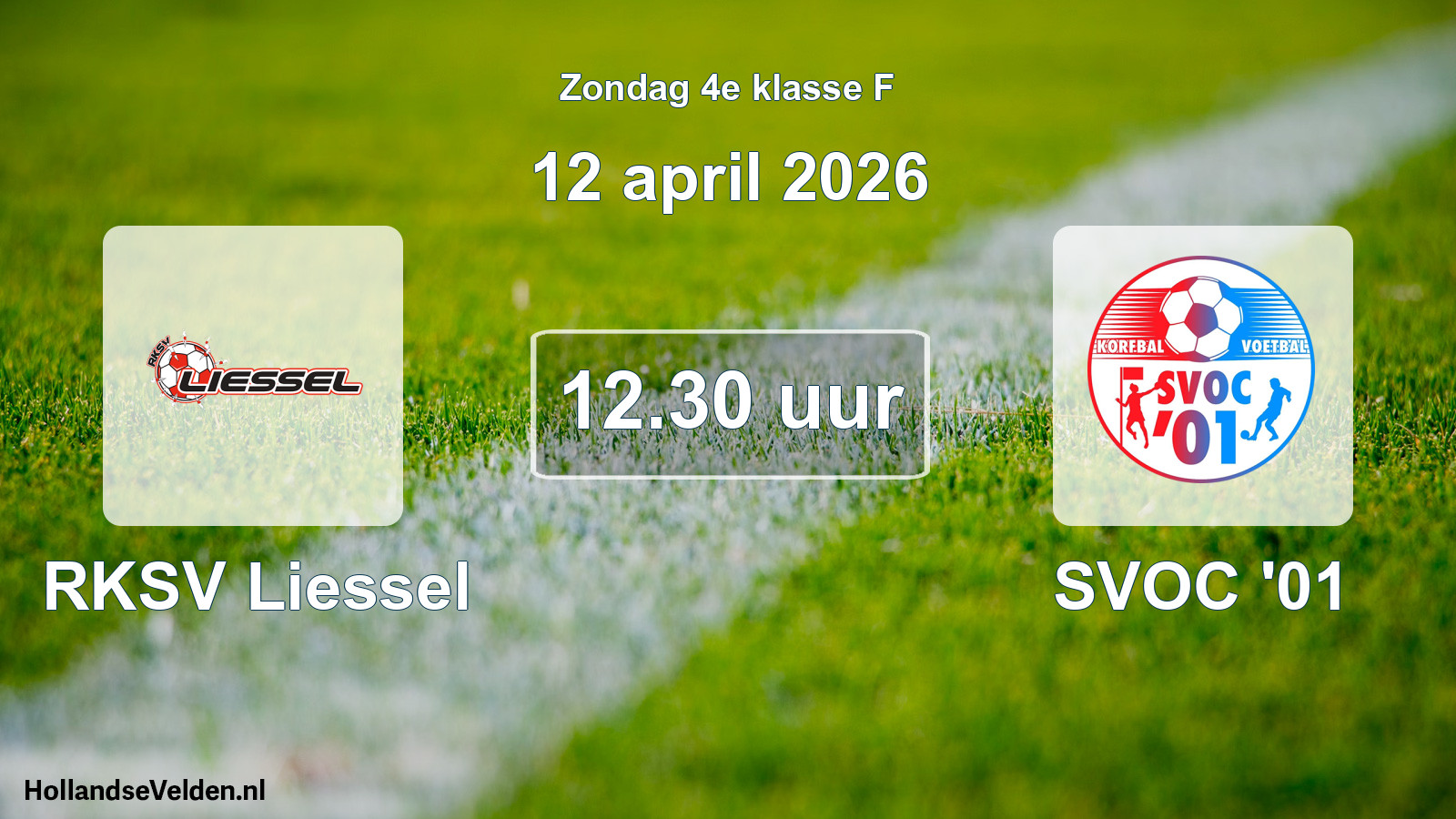 Scheduled Match: RKSV Liessel - SVOC '01 (12 April 2026)