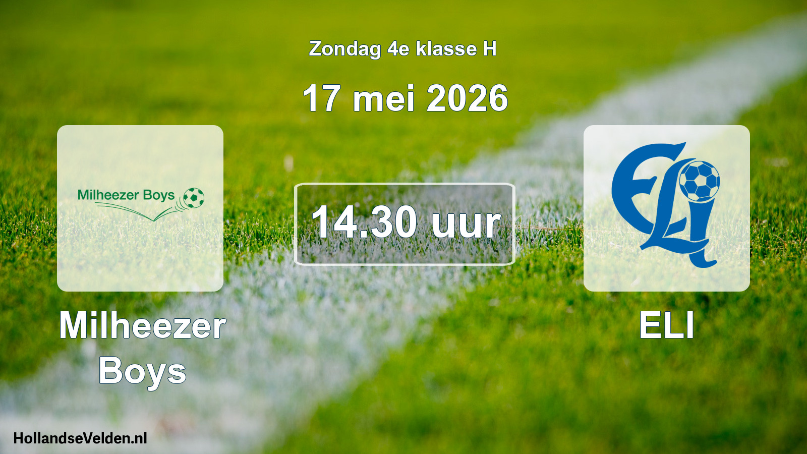 Scheduled Match: Milheezer Boys - ELI (17 May 2026)