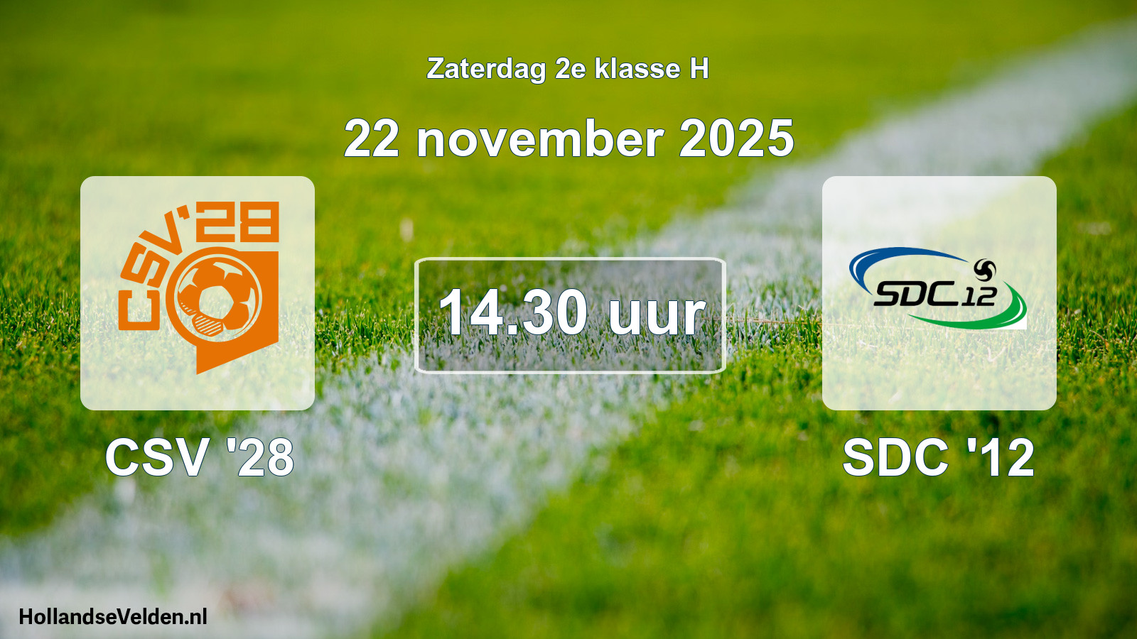Scheduled Match: CSV '28 - SDC '12 (22 November 2025)