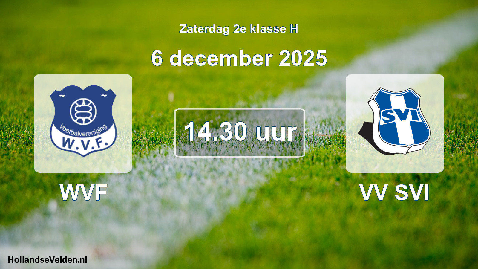 Scheduled Match: WVF - VV SVI (6 December 2025)
