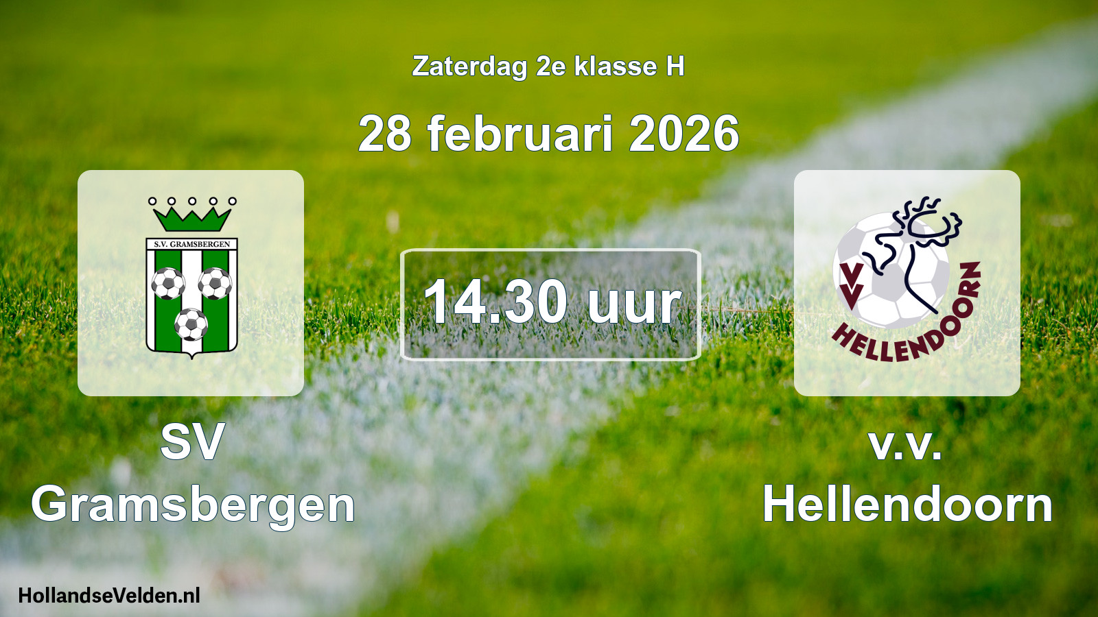 Scheduled Match: SV Gramsbergen - v.v. Hellendoorn (28 February 2026)