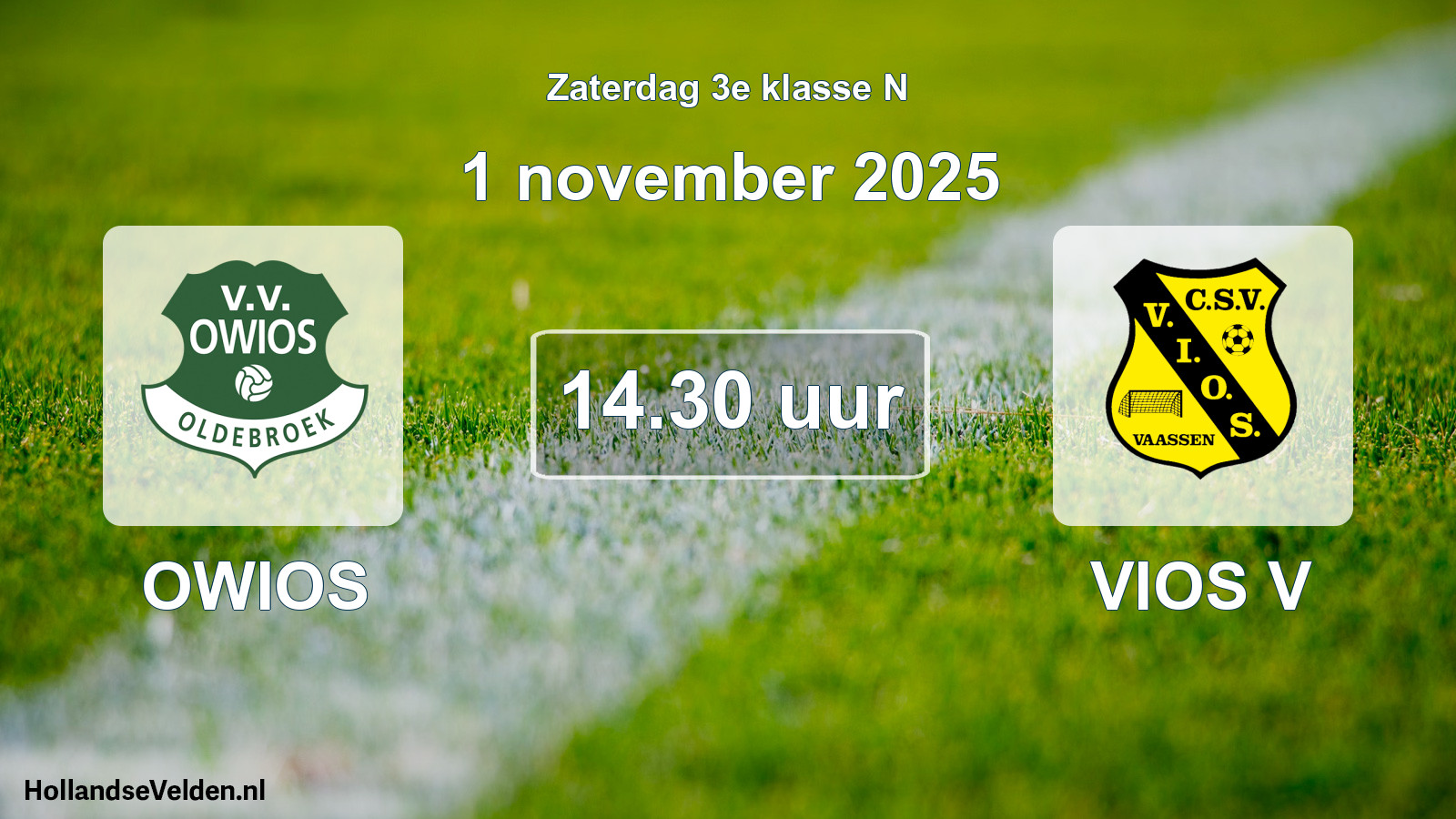 Scheduled Match: OWIOS - VIOS V (1 November 2025)