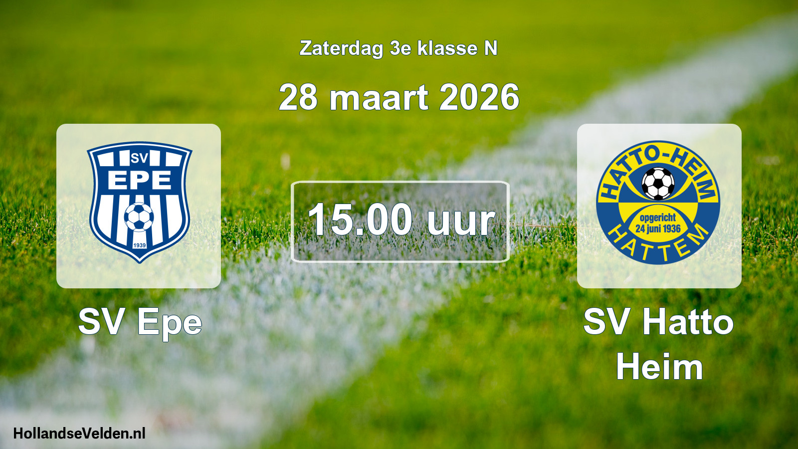 Scheduled Match: SV Epe - SV Hatto Heim (28 March 2026)