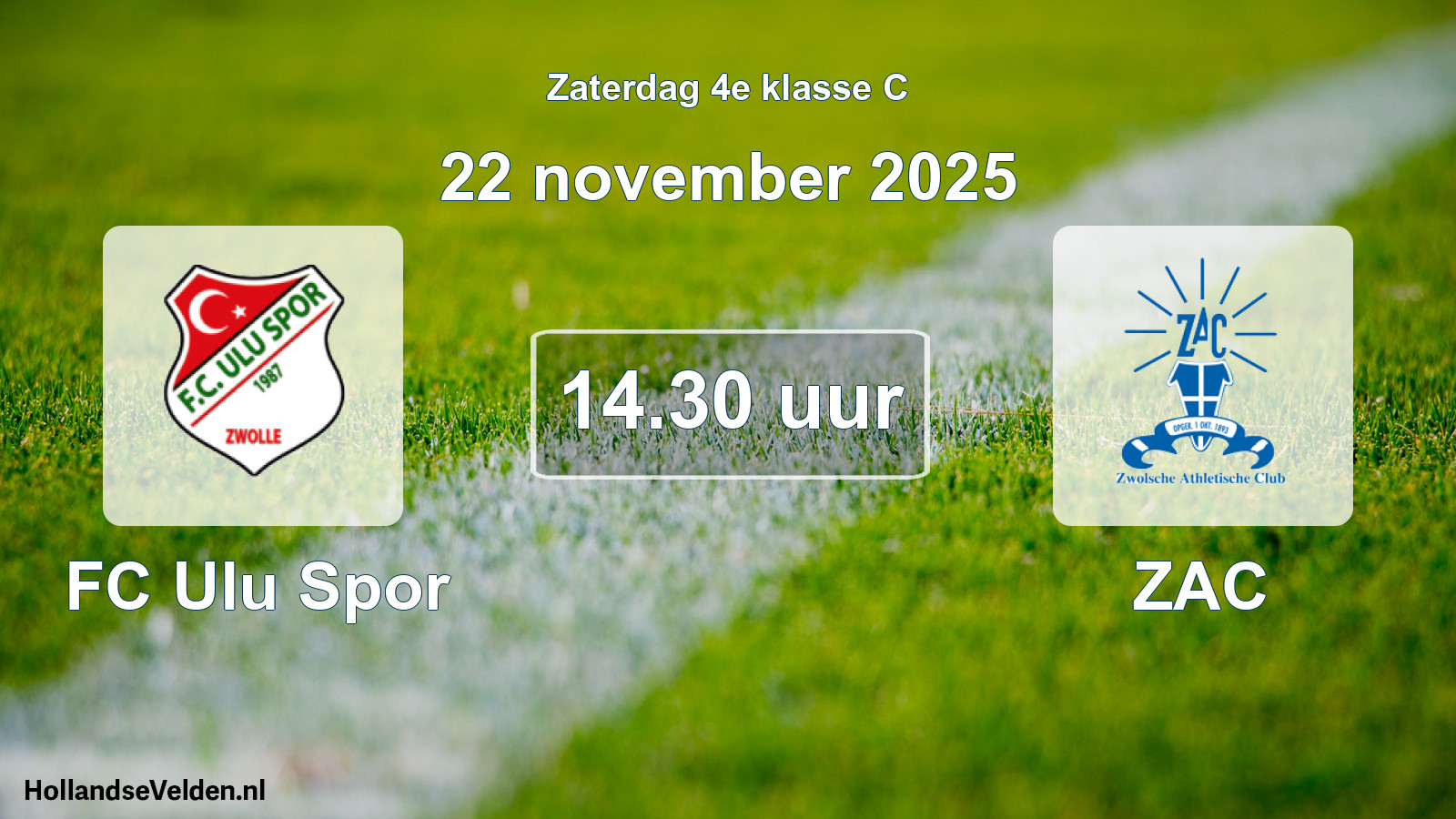Scheduled Match: FC Ulu Spor - ZAC (22 November 2025)