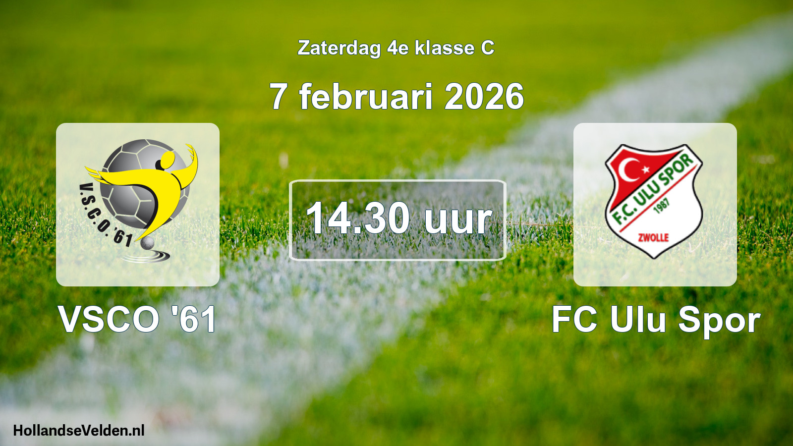 Scheduled Match: VSCO '61 - FC Ulu Spor (7 February 2026)