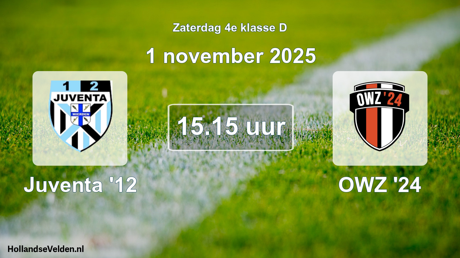 Scheduled Match: Juventa '12 - OWZ '24 (1 November 2025)