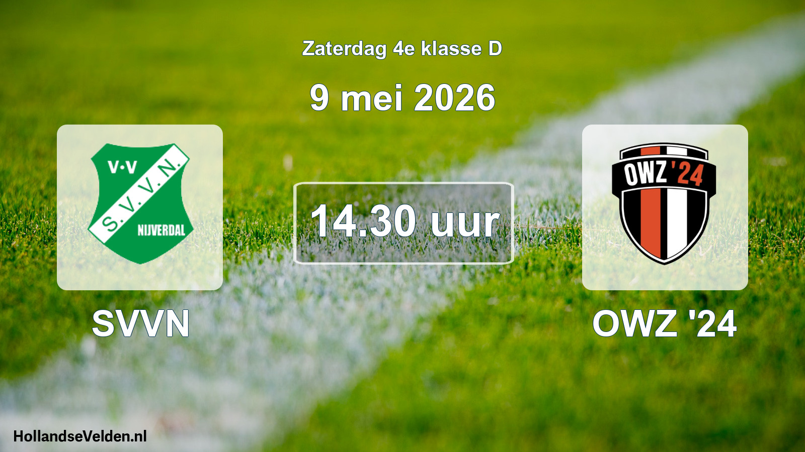 Scheduled Match: SVVN - OWZ '24 (9 May 2026)