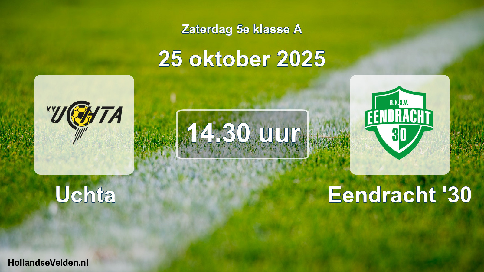 Scheduled Match: Uchta - Eendracht '30 (25 October 2025)