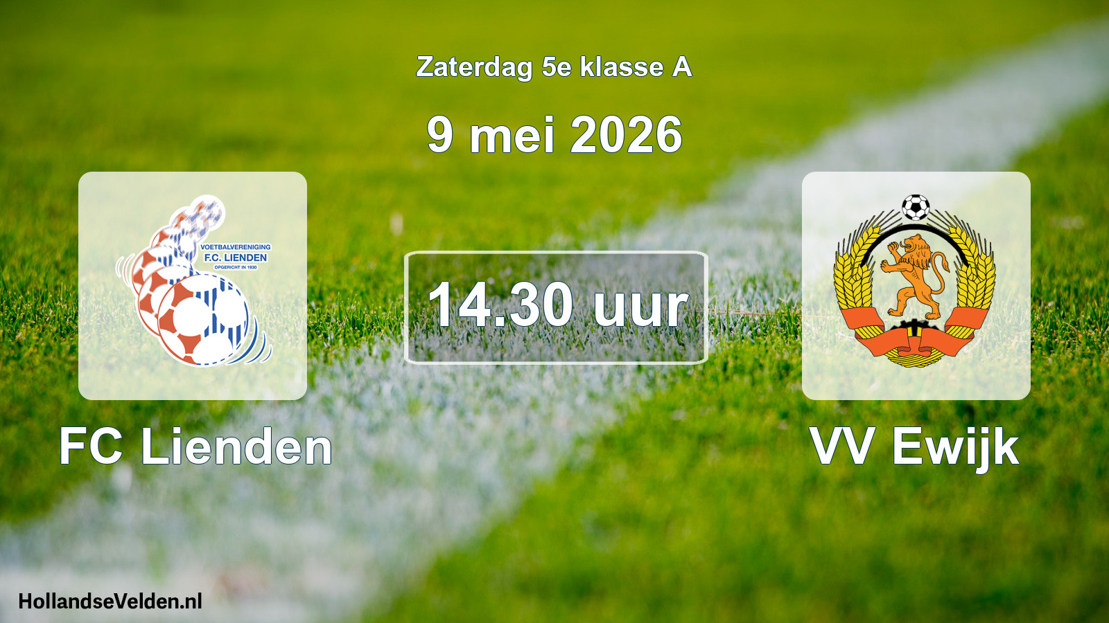 Scheduled Match: FC Lienden - VV Ewijk (9 May 2026)