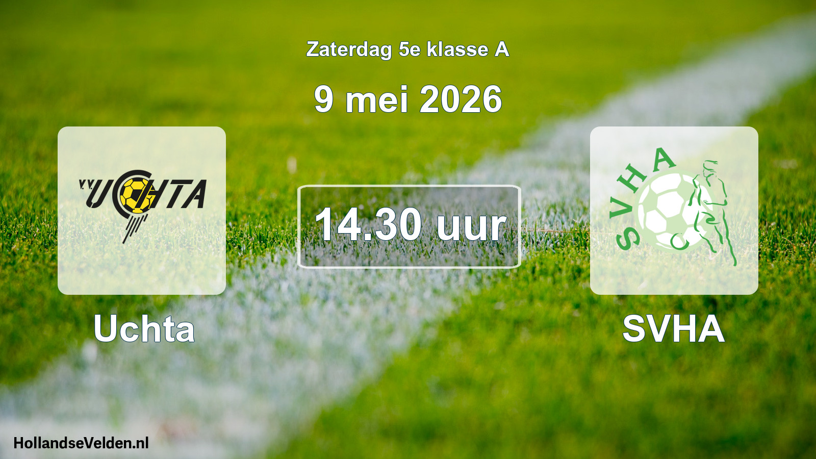 Geplande wedstrijd: Uchta - SVHA (9 mei 2026)