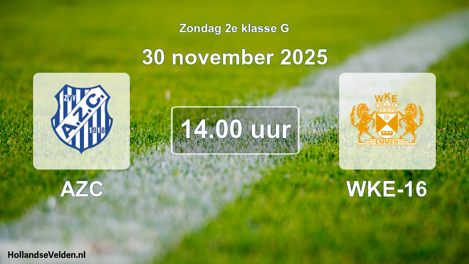 Scheduled Match: AZC - WKE-16 (30 November 2025)