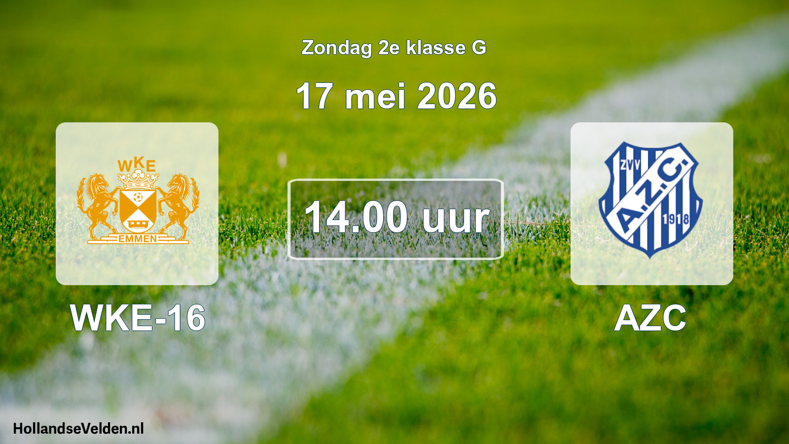 Scheduled Match: WKE-16 - AZC (17 May 2026)