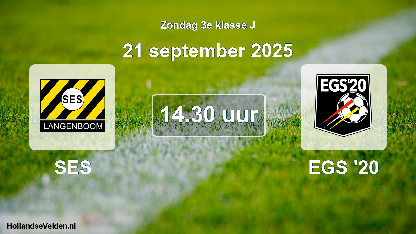 Scheduled Match: SES - EGS '20 (21 September 2025)