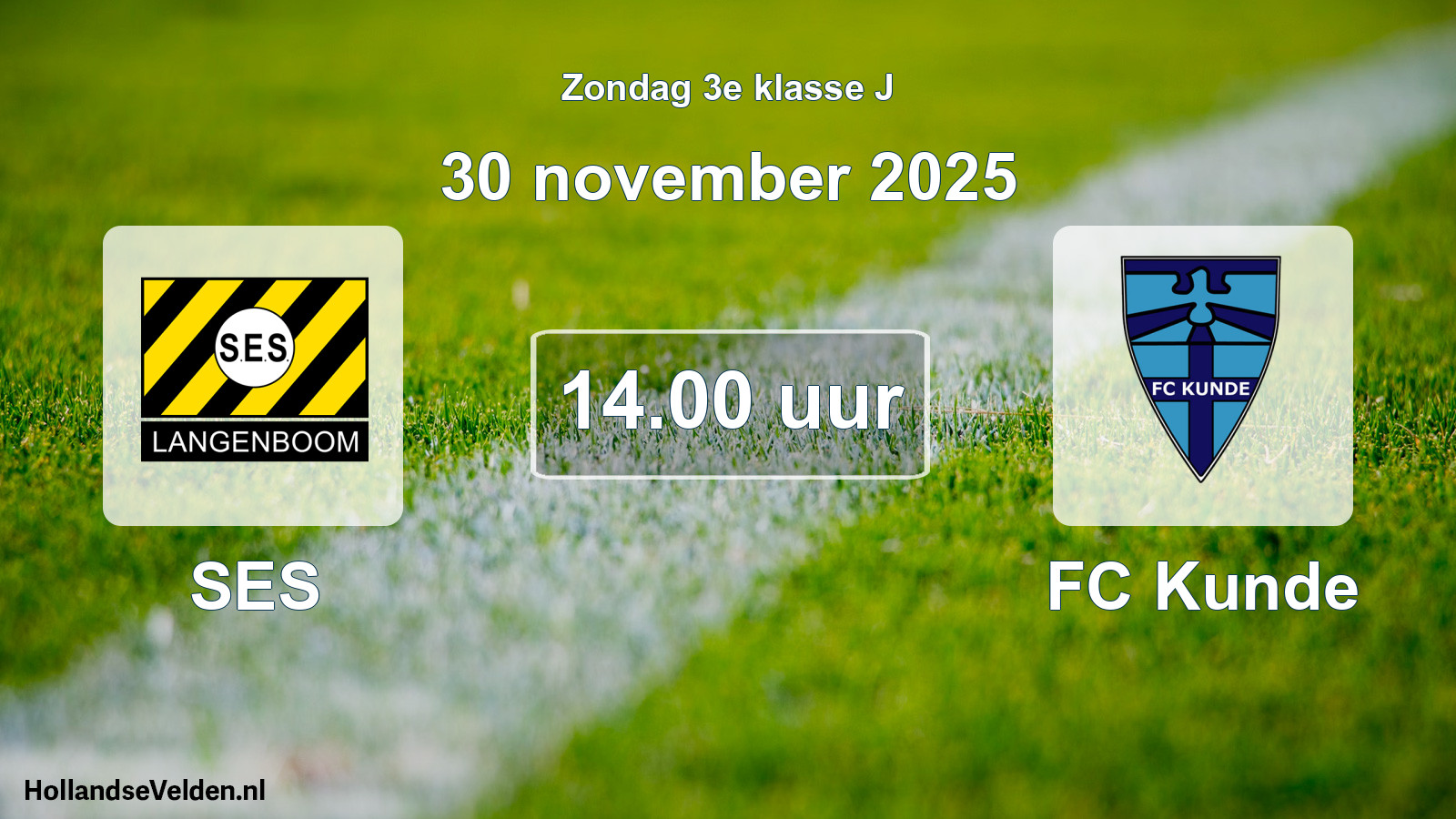 Scheduled Match: SES - FC Kunde (30 November 2025)