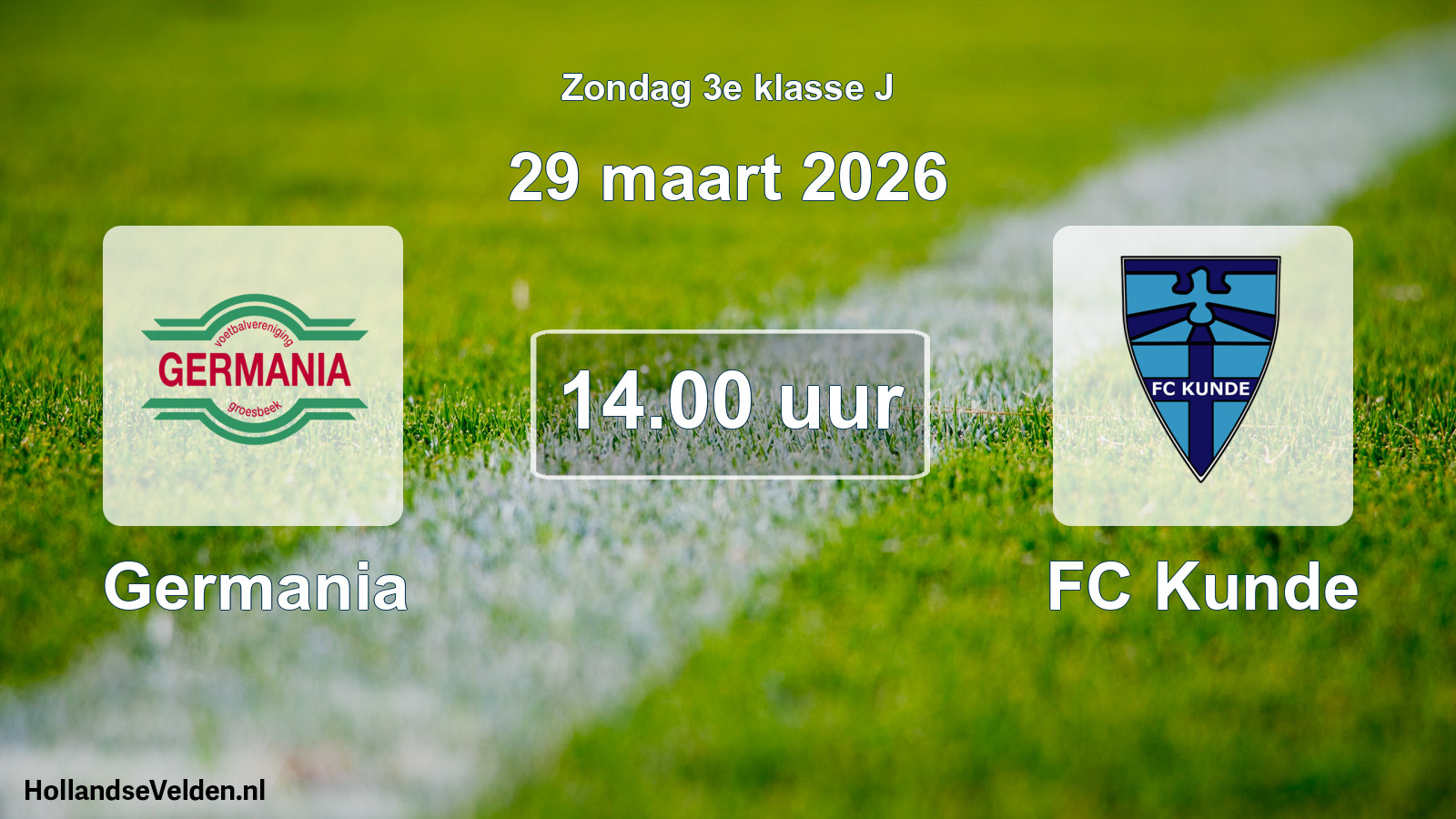 Scheduled Match: Germania - FC Kunde (29 March 2026)