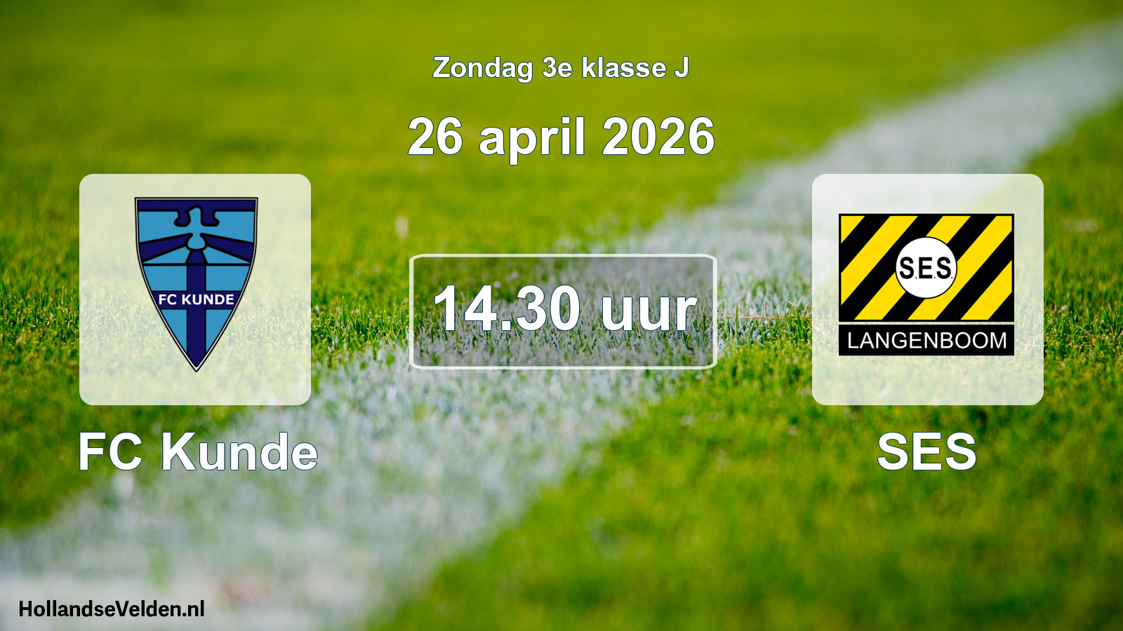 Scheduled Match: FC Kunde - SES (26 April 2026)