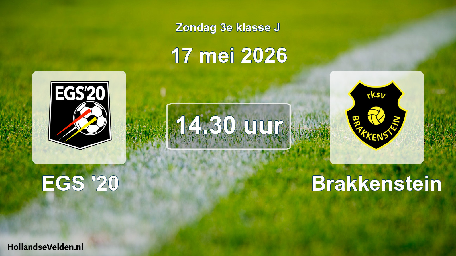 Scheduled Match: EGS '20 - Brakkenstein (17 May 2026)