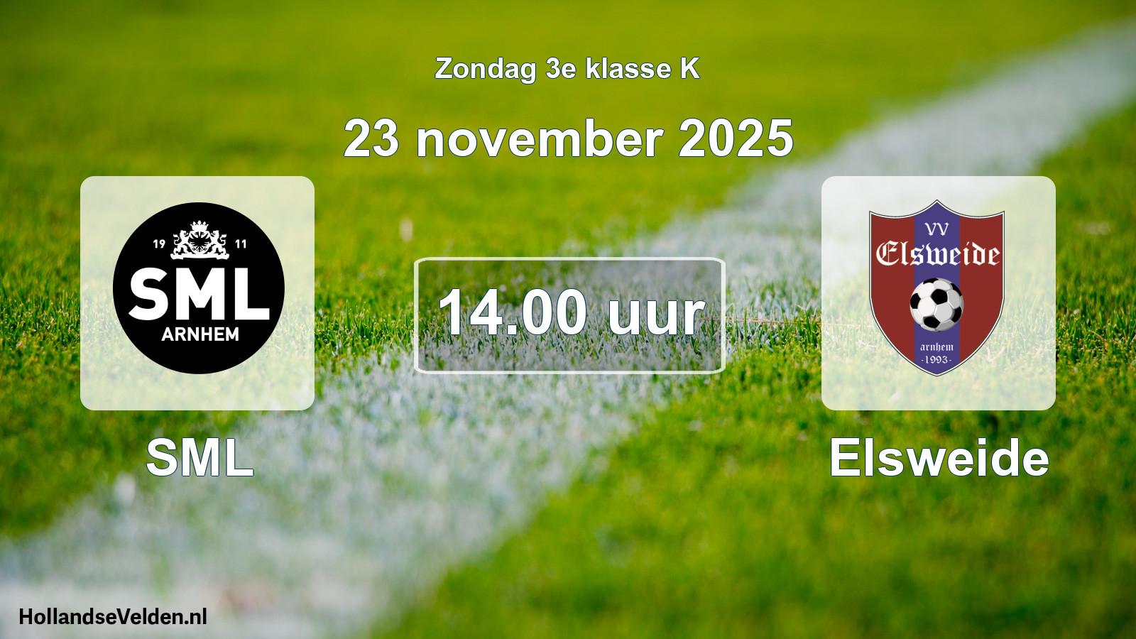 Scheduled Match: SML - Elsweide (23 November 2025)
