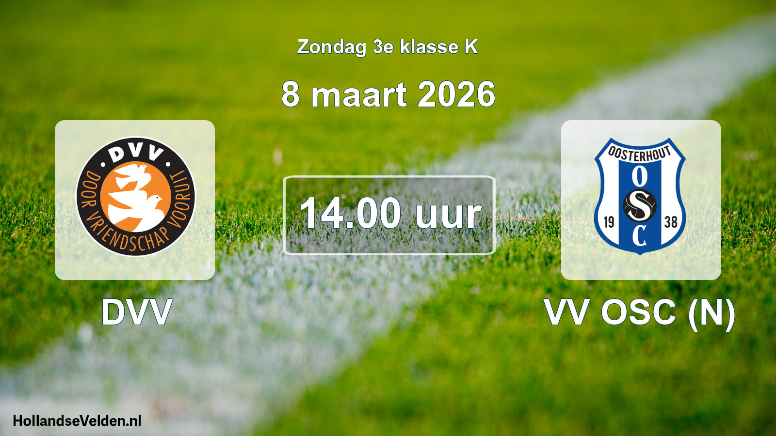 Scheduled Match: DVV - VV OSC (N) (8 March 2026)