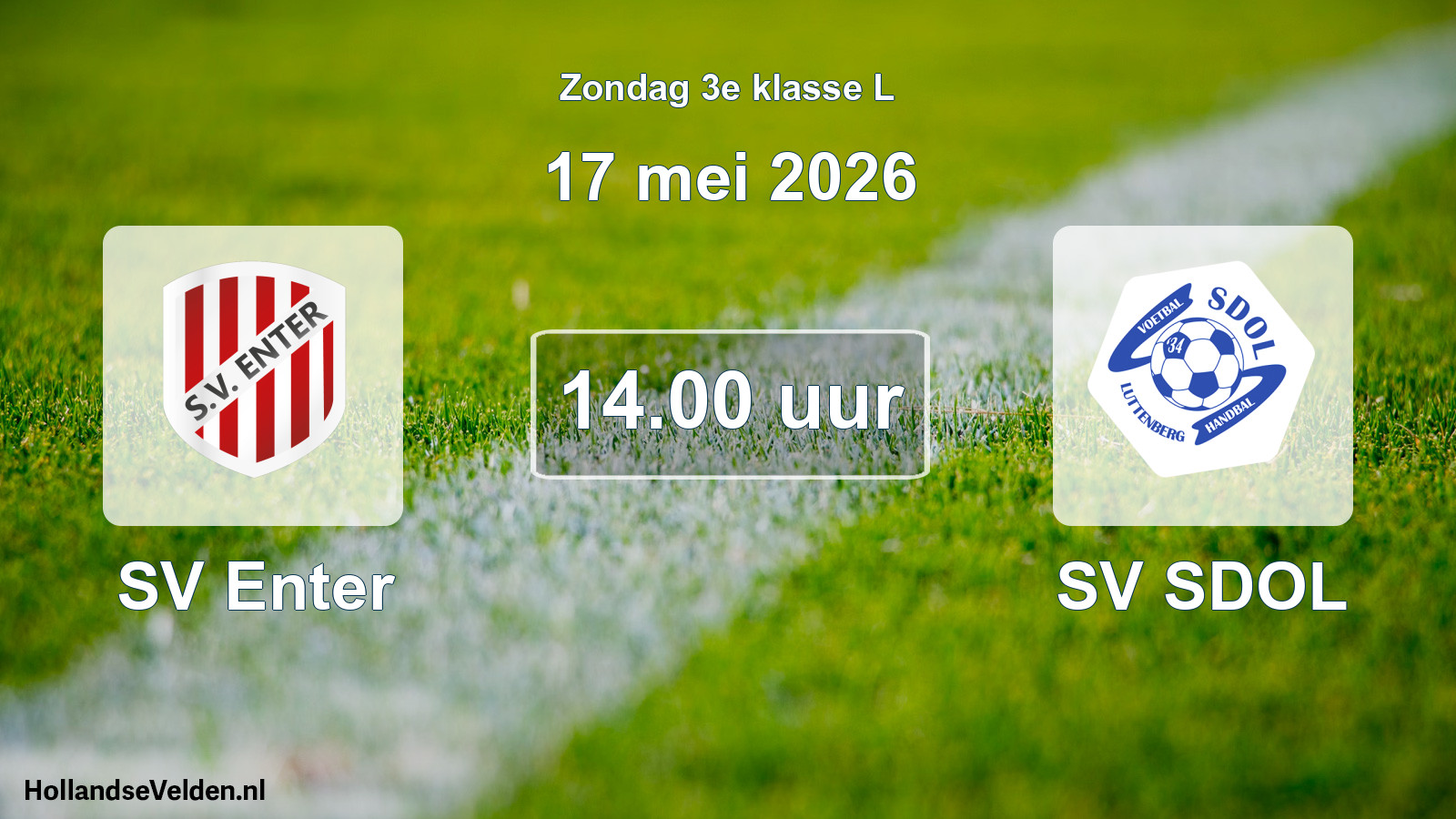 Scheduled Match: SV Enter - SV SDOL (17 May 2026)