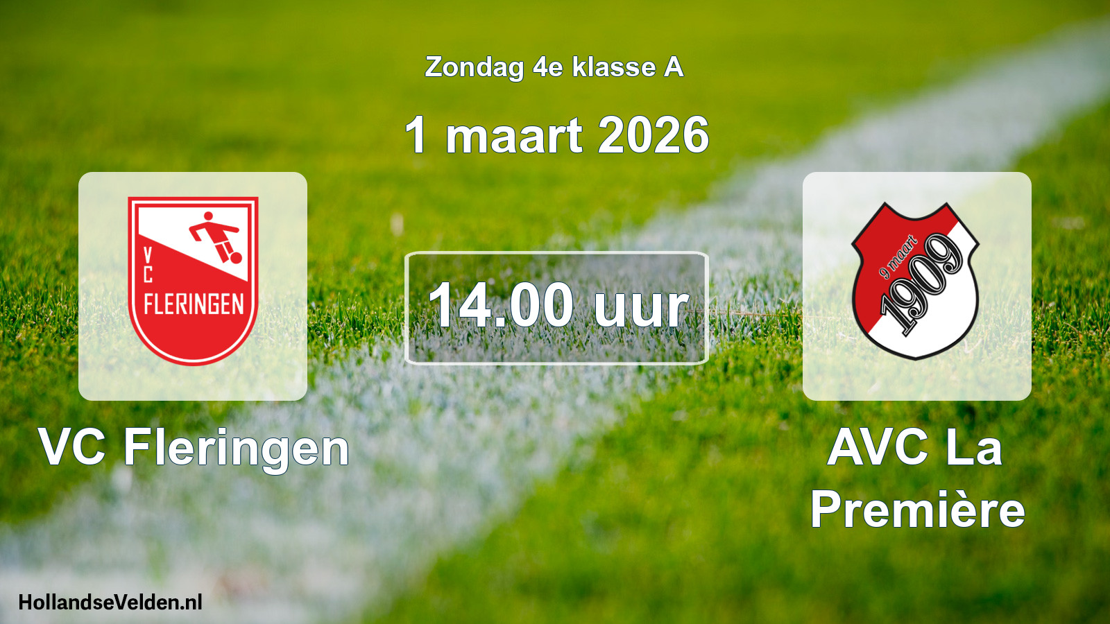 Scheduled Match: VC Fleringen - AVC La Première (1 March 2026)