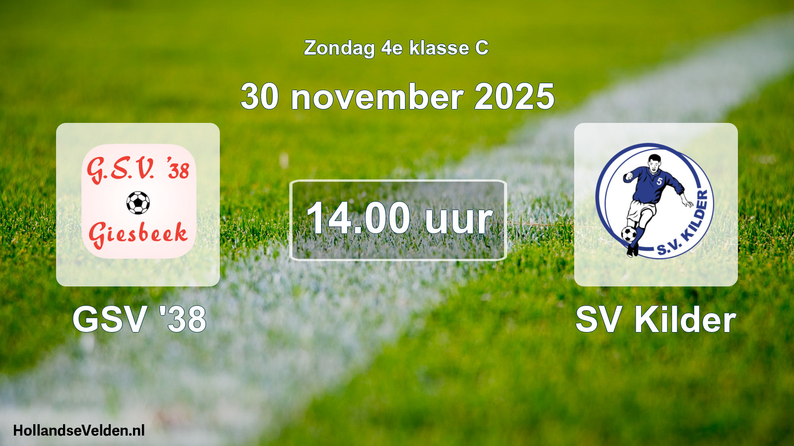 Scheduled Match: GSV '38 - SV Kilder (30 November 2025)