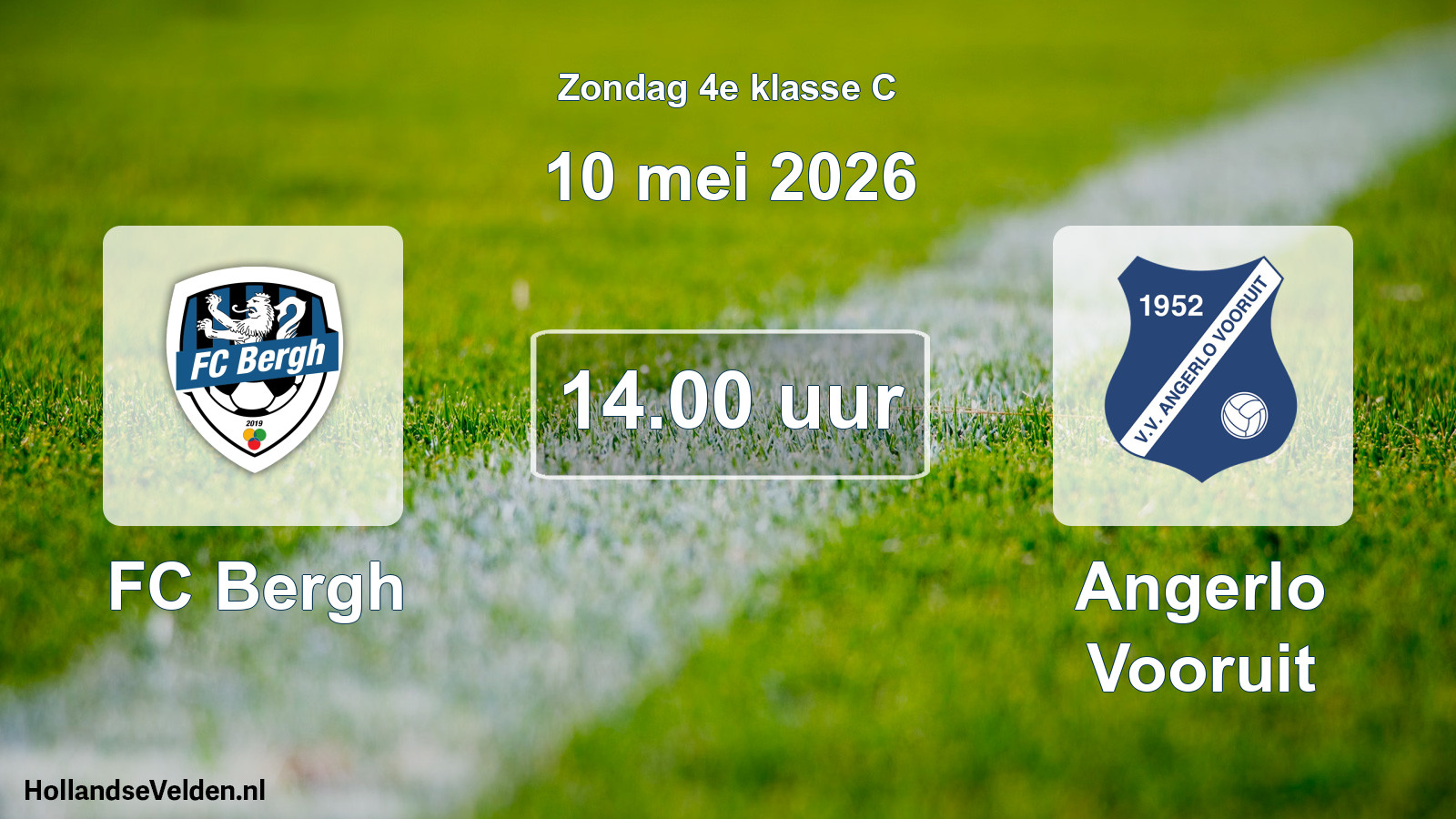 Scheduled Match: FC Bergh - Angerlo Vooruit (10 May 2026)