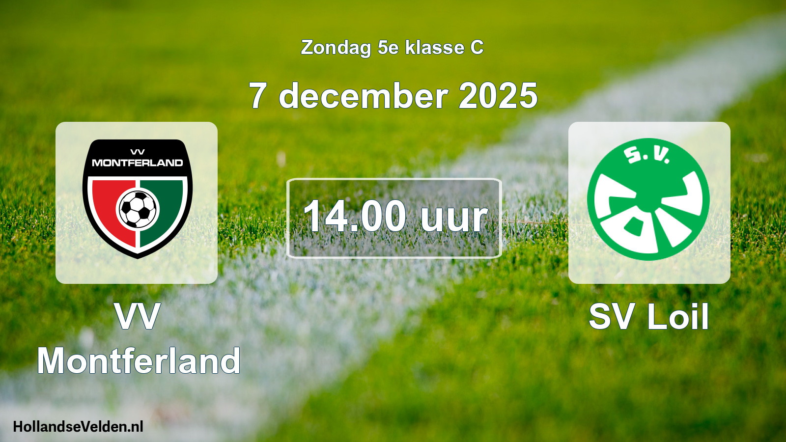 Scheduled Match: VV Montferland - SV Loil (7 December 2025)
