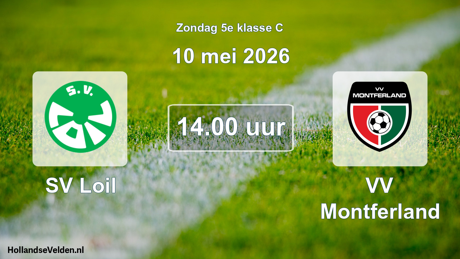 Scheduled Match: SV Loil - VV Montferland (10 May 2026)