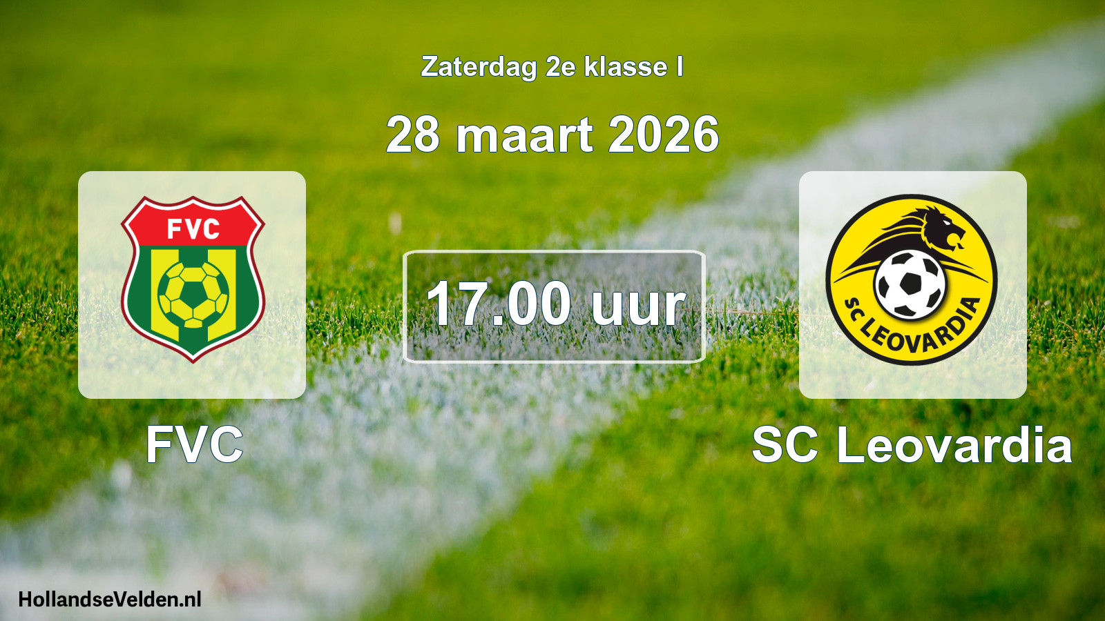 Scheduled Match: FVC - SC Leovardia (28 March 2026)