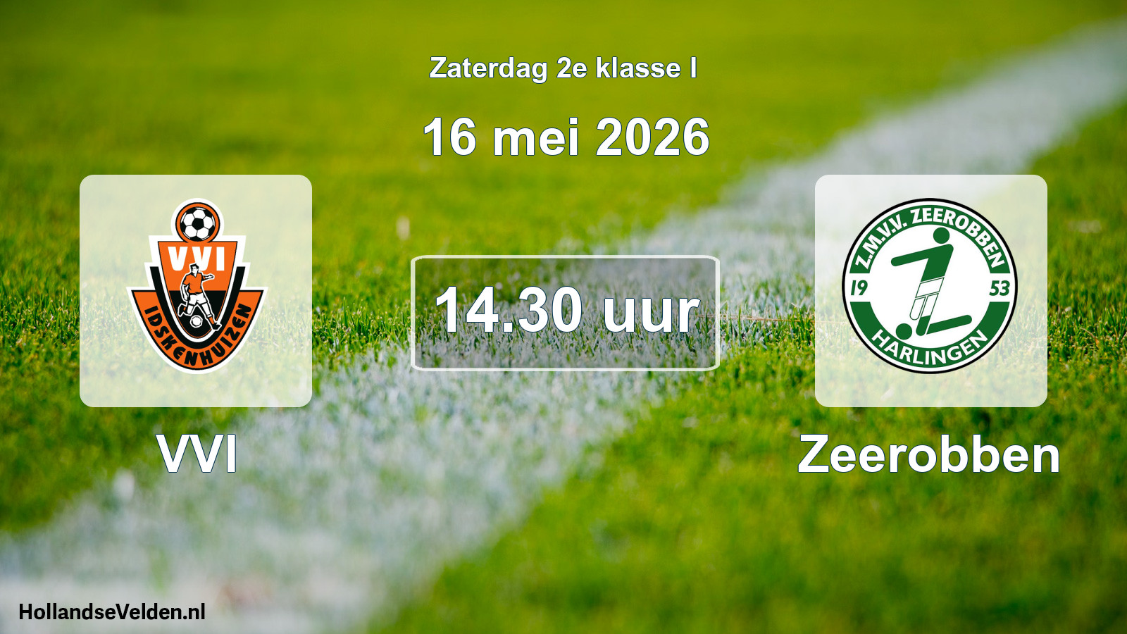 Scheduled Match: VVI - Zeerobben (16 May 2026)