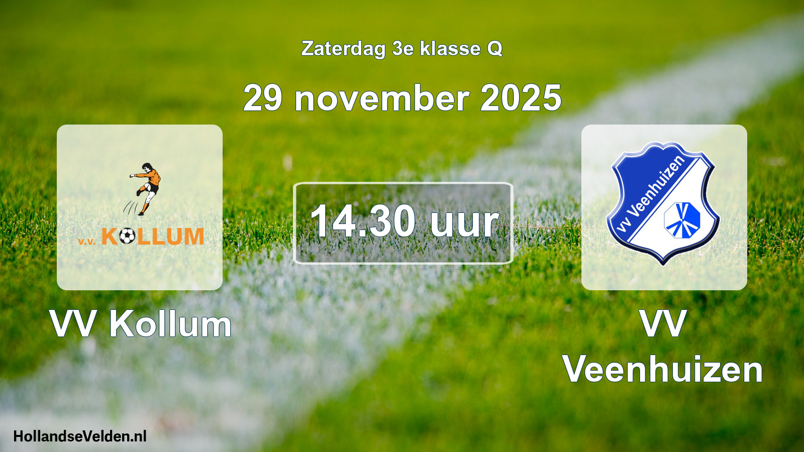 Scheduled Match: VV Kollum - VV Veenhuizen (29 November 2025)