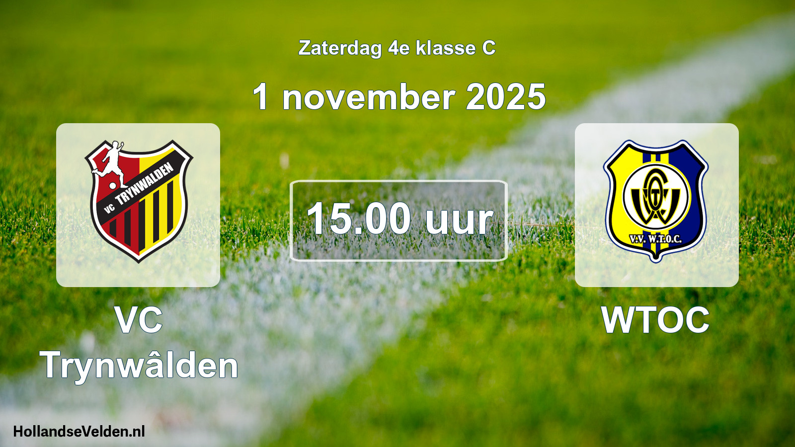 Scheduled Match: VC Trynwâlden - WTOC (1 November 2025)