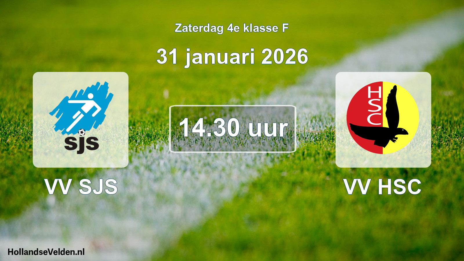 Scheduled Match: VV SJS - VV HSC (31 January 2026)