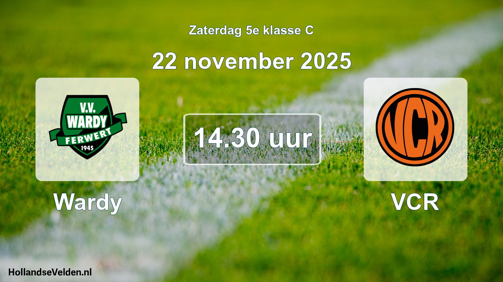 Scheduled Match: Wardy - VCR (22 November 2025)