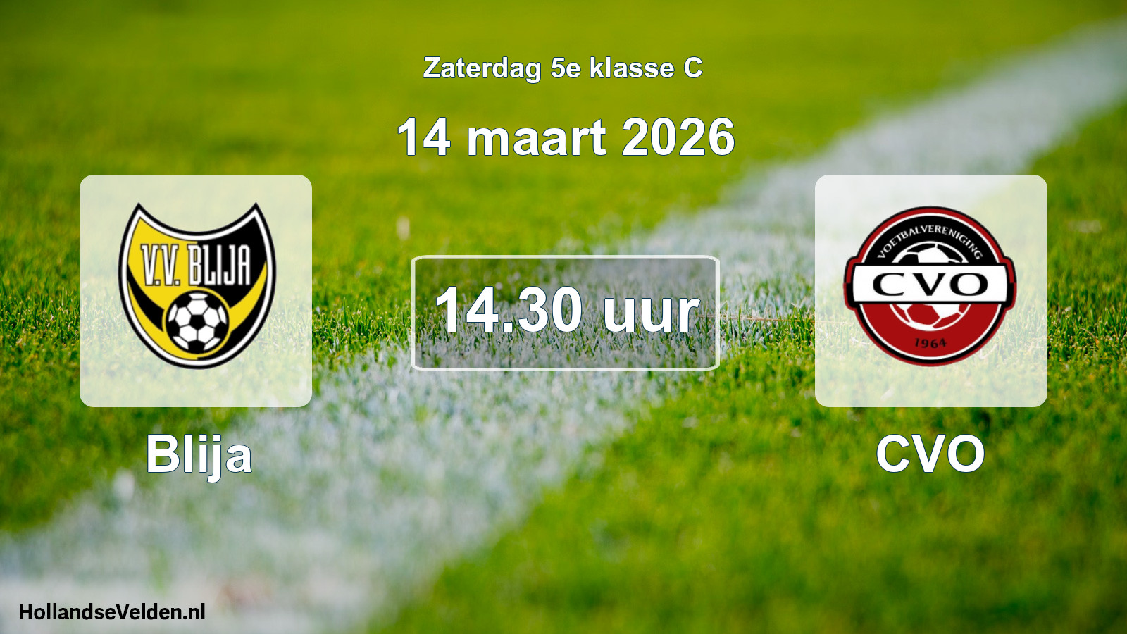 Scheduled Match: Blija - CVO (14 March 2026)
