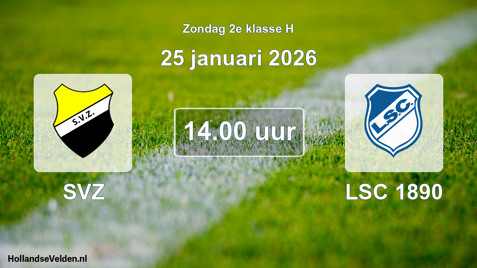 Scheduled Match: SVZ - LSC 1890 (25 January 2026)