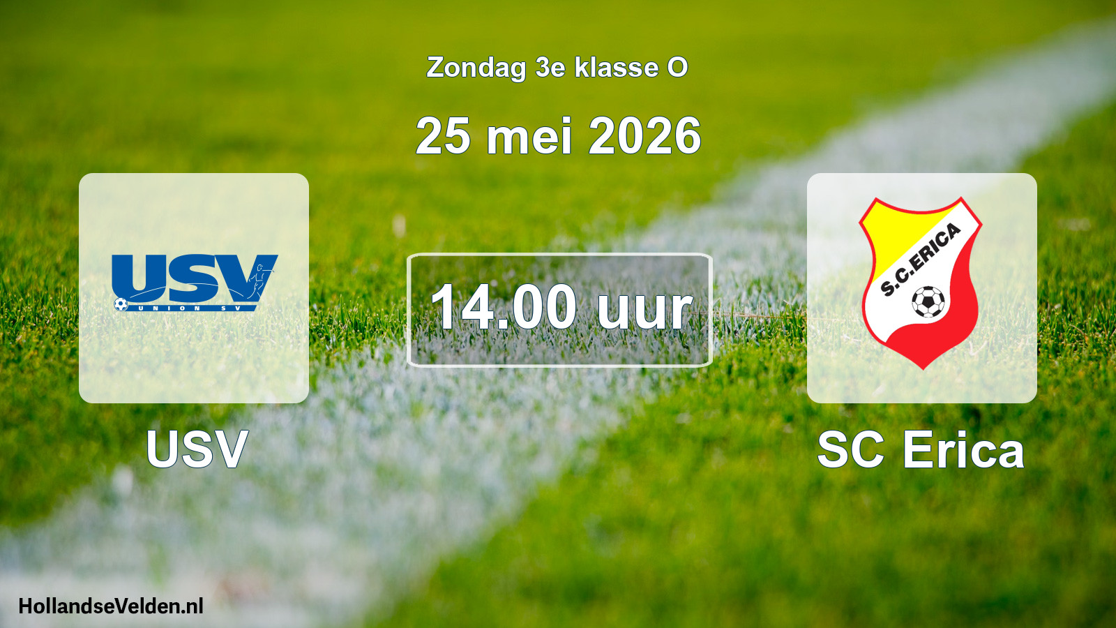 Scheduled Match: USV - SC Erica (25 May 2026)