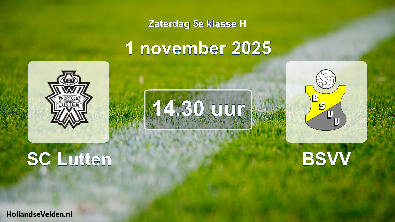 Scheduled Match: SC Lutten - BSVV (1 November 2025)