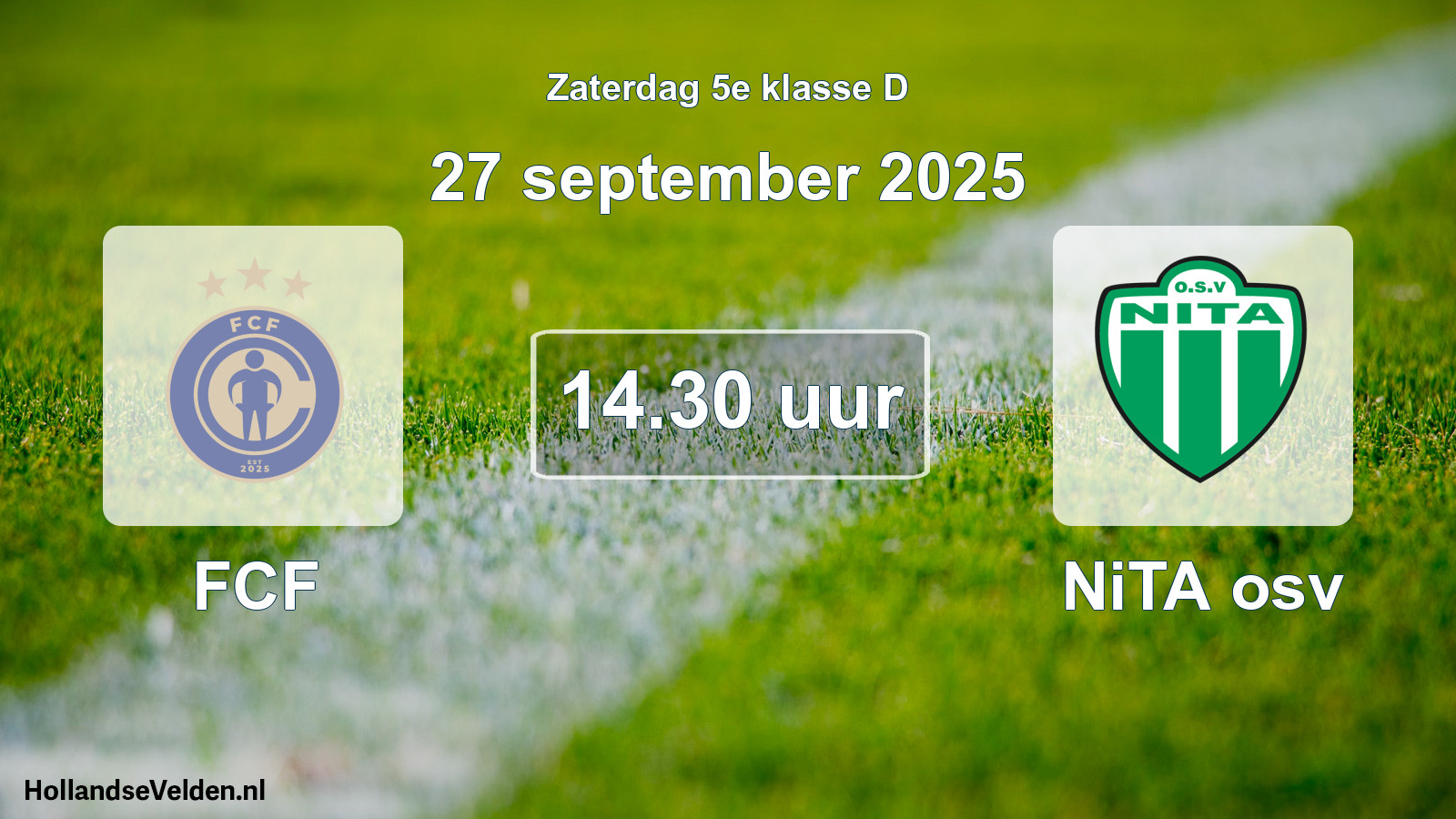 Scheduled Match: FCF - NiTA osv (27 September 2025)